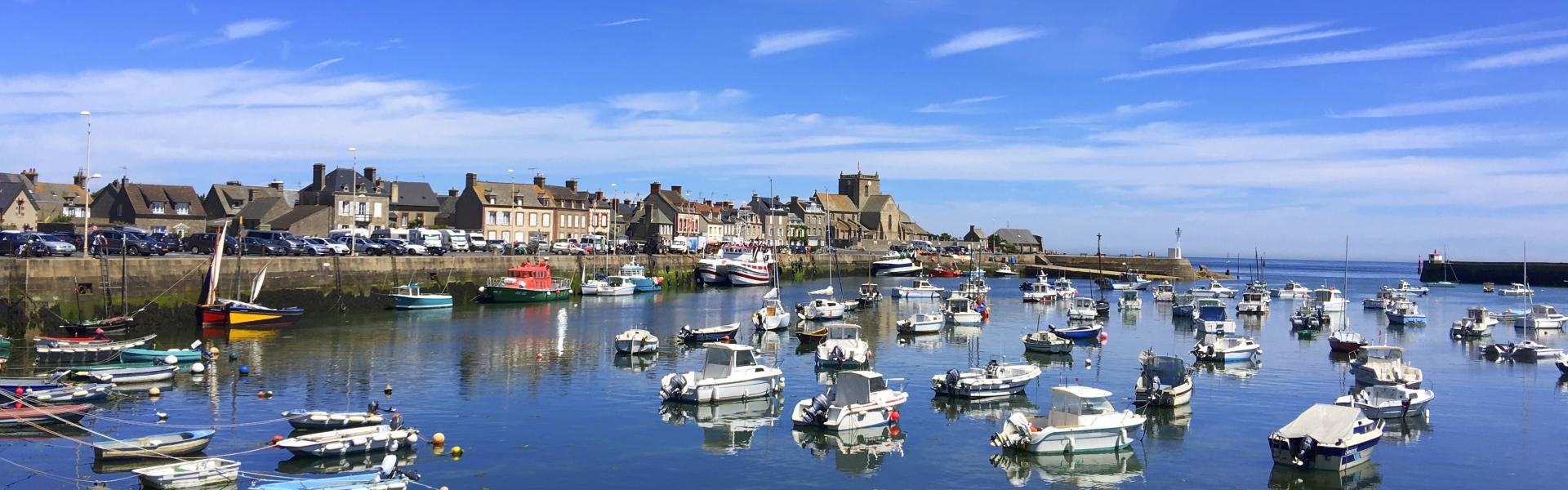 Barfleur, called Les Plus Beaux Villages de France (The Most Beautiful Villages of France), France, Manche, Cotentin