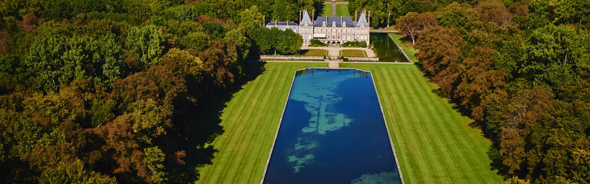 France, Essonne, Gatinais regional park, Courances Castle