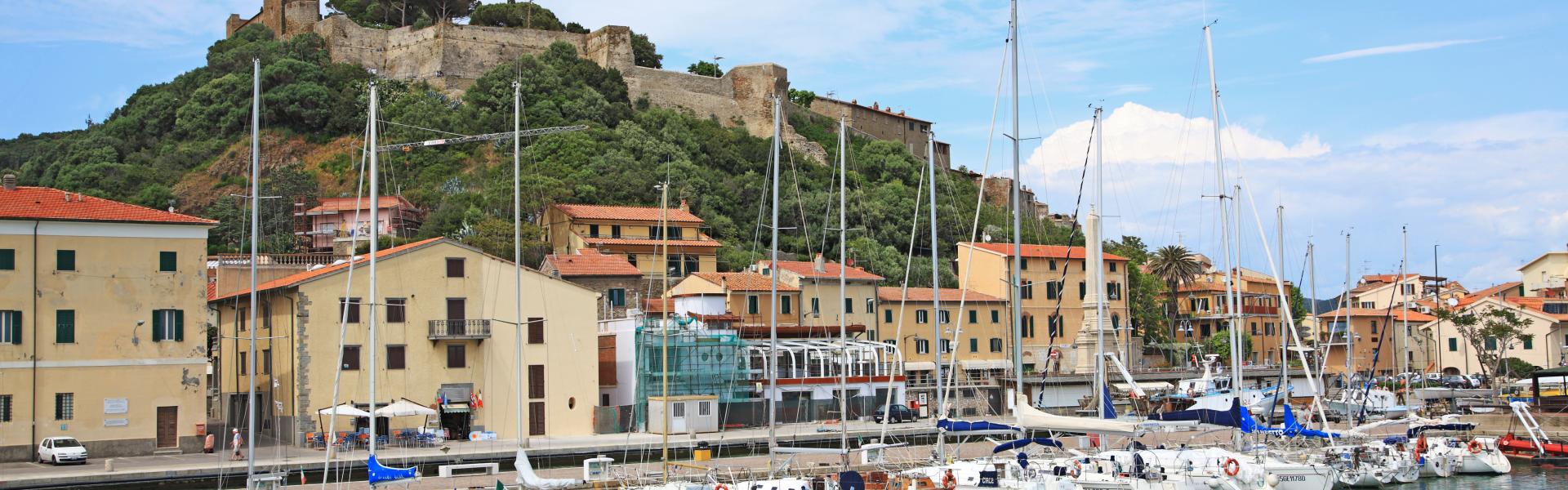 Castiglione della Pescaia marine view