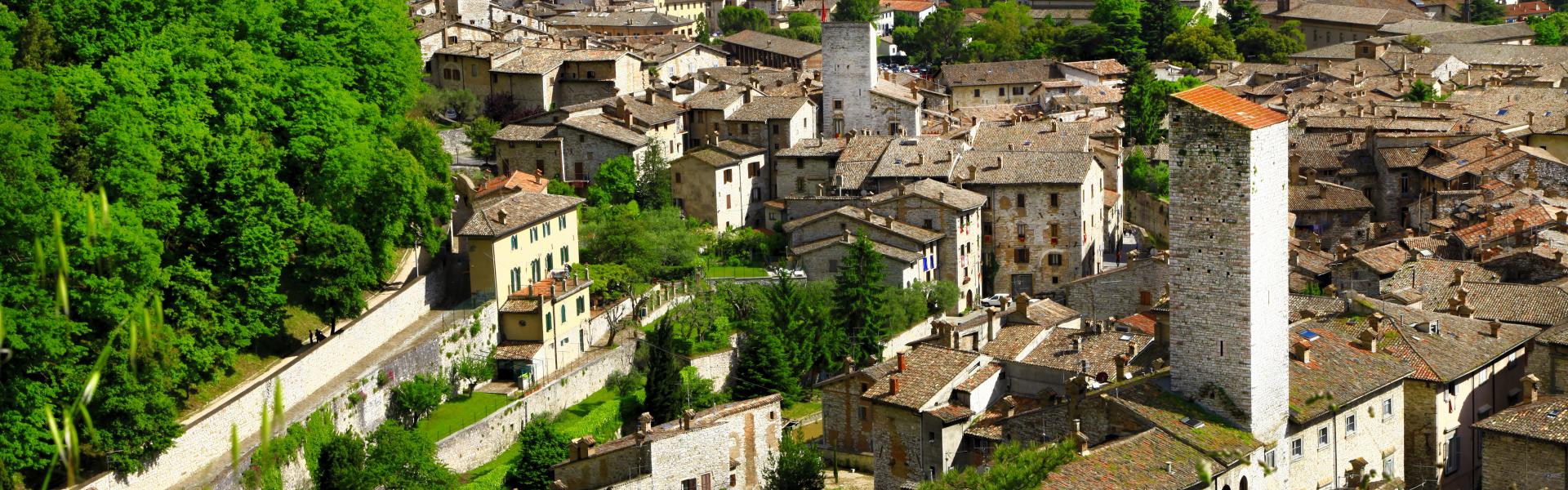 Gubbio Scenic View