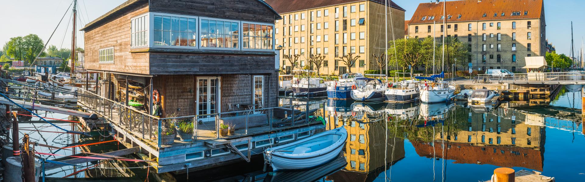 Houseboat In Kopenhagen