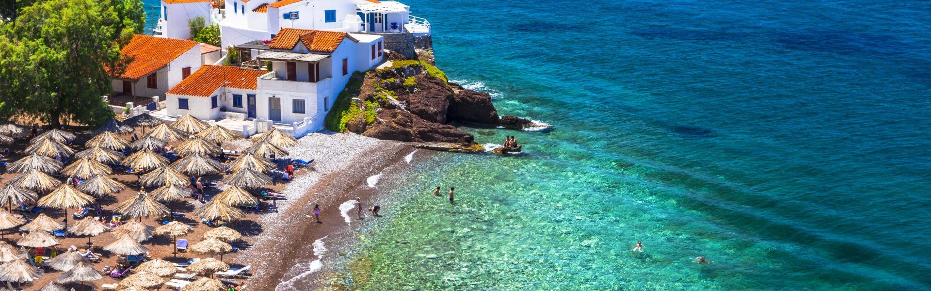 Hydra Aerial View