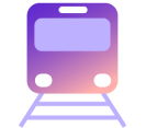 Black Icon of Train Black Icon of Train