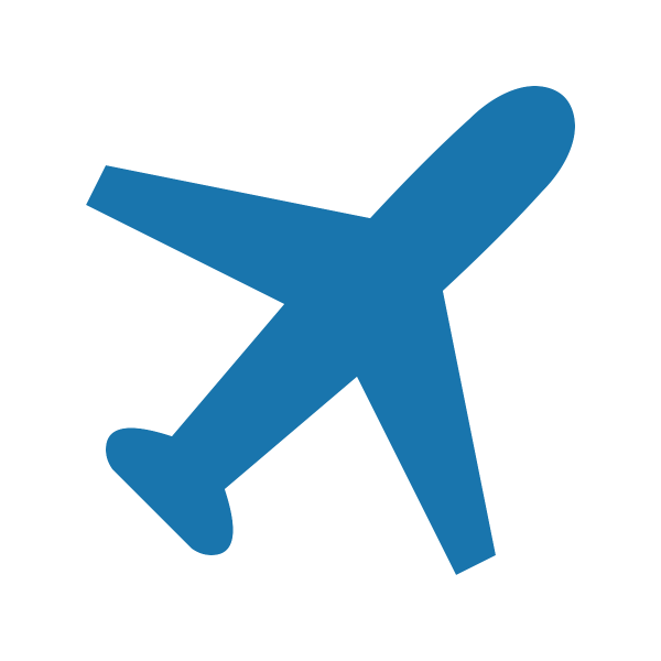 Roller coaster ride icon, in the colour blue Roller coaster ride icon, in the colour blue