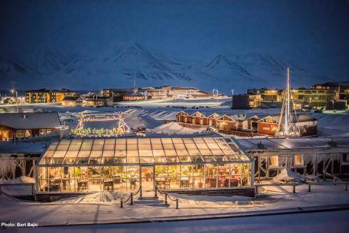 Gästezimmer Terrasse/Balkon Longyearbyen