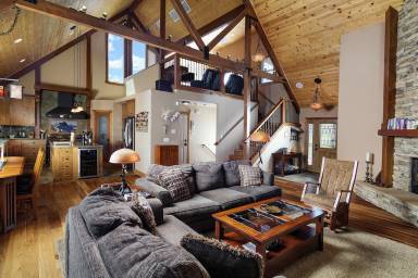 Cabin Kitchen Lake Arrowhead