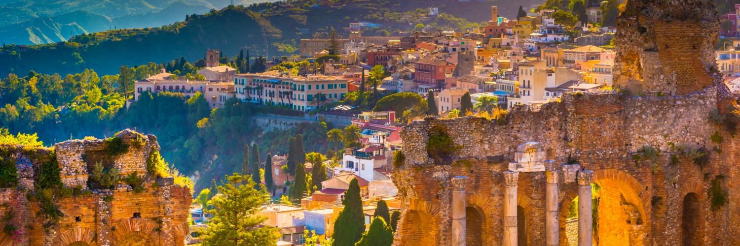 Uitzicht over een prachtig eiland in uw vakantiehuis op Sicilië - CASAMUNDO