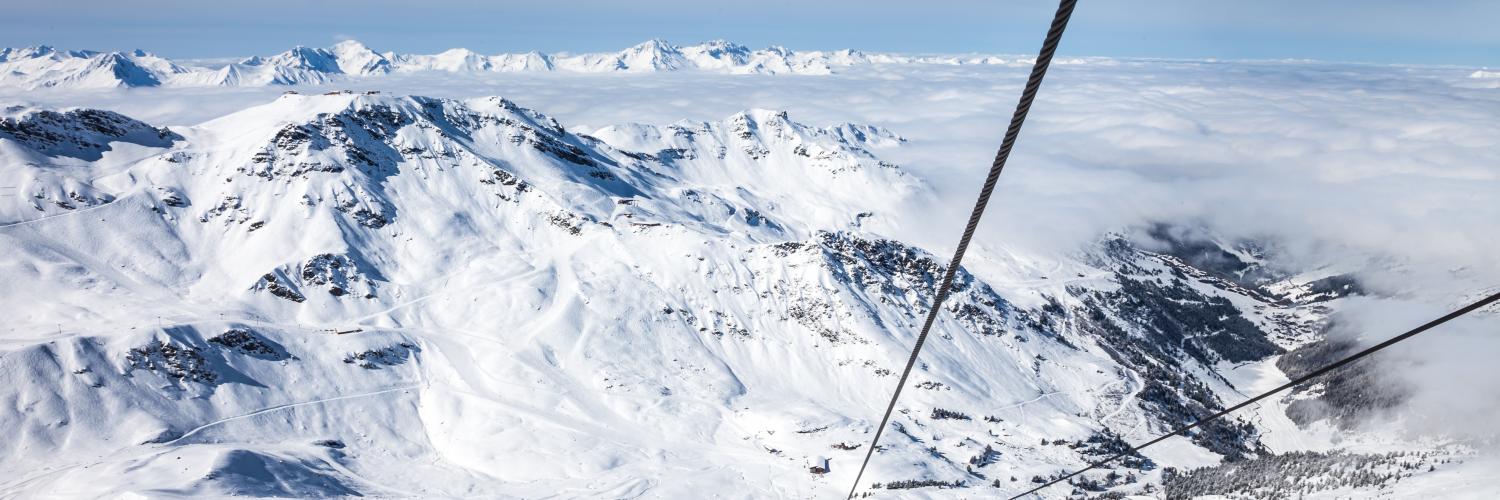 Temporada de esquí en los Alpes