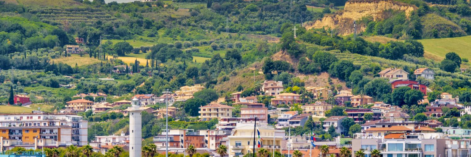 San Benedetto del Tronto town view