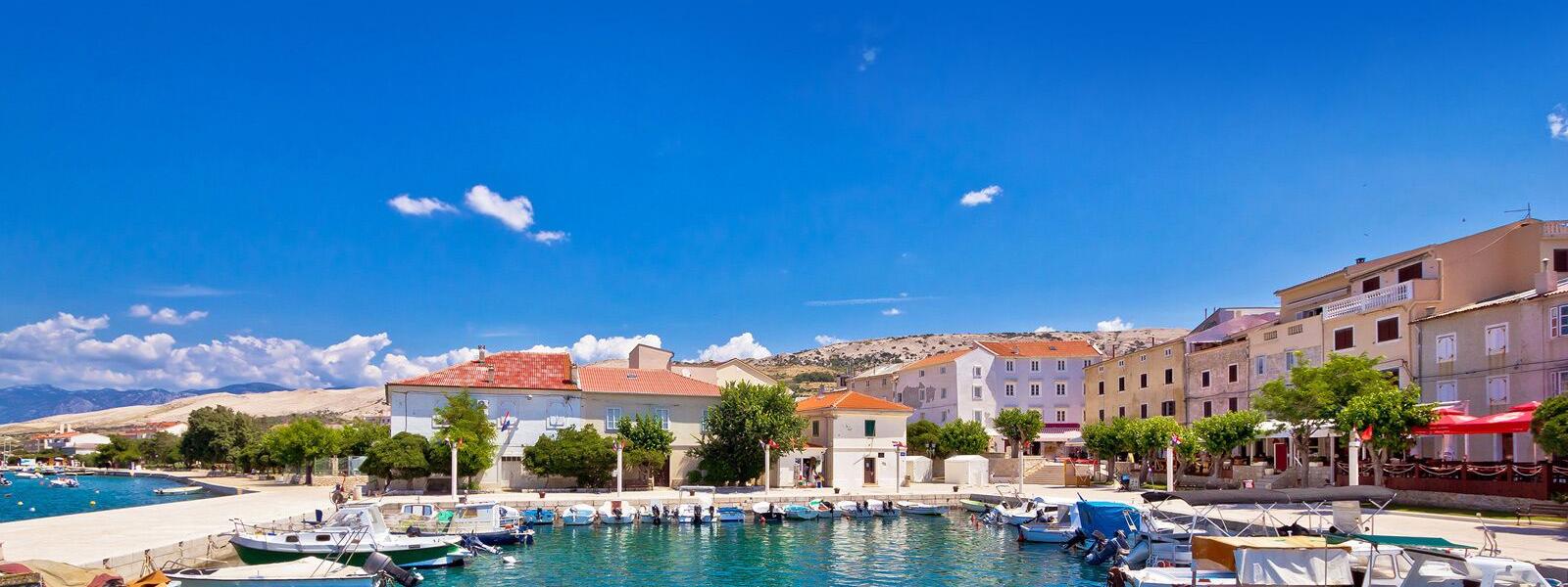 Stadt Pag auf der Insel Pag
