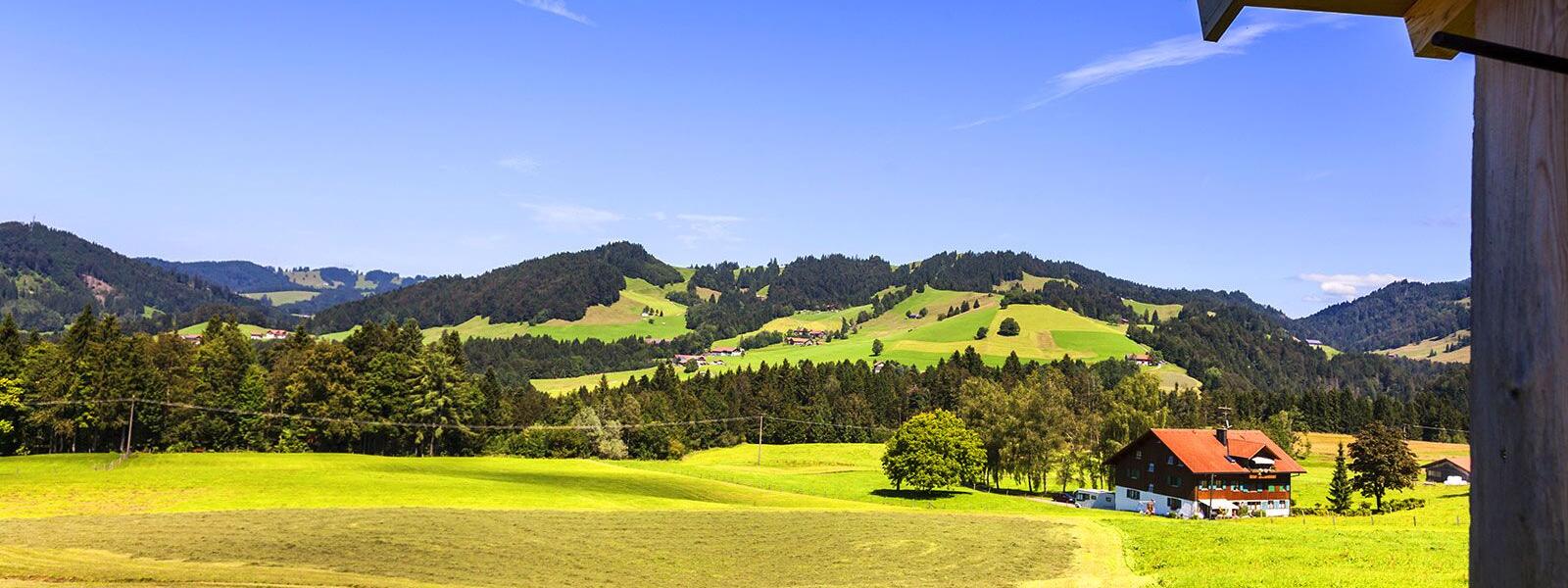Landschaft im Oberallgäu