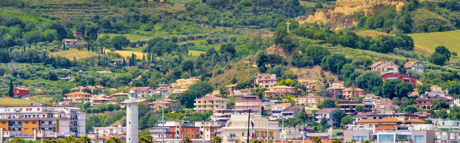San Benedetto del Tronto town view