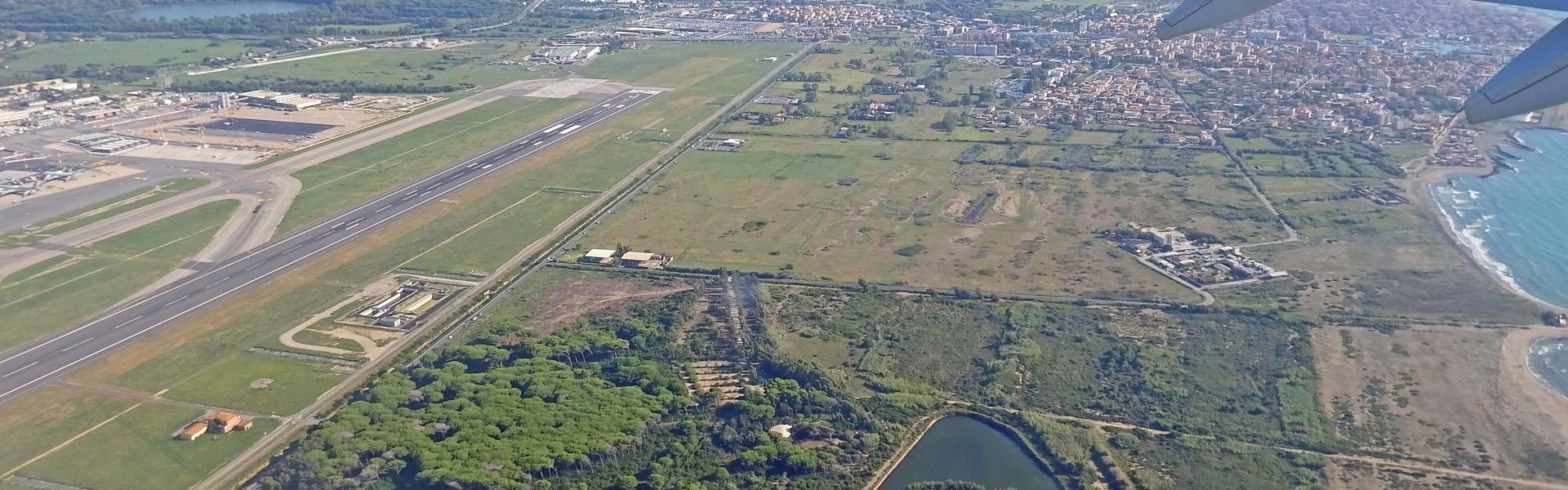 Fiumicino Aerial View