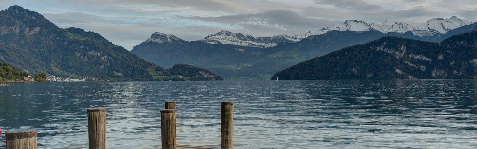 Lake Lucerne Scenic View of Nature