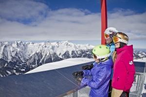 Traumhafte Aussichten auf das Skigebiet Hinterstoder