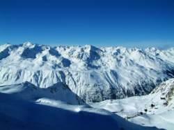 Bergpanorama in Tirol