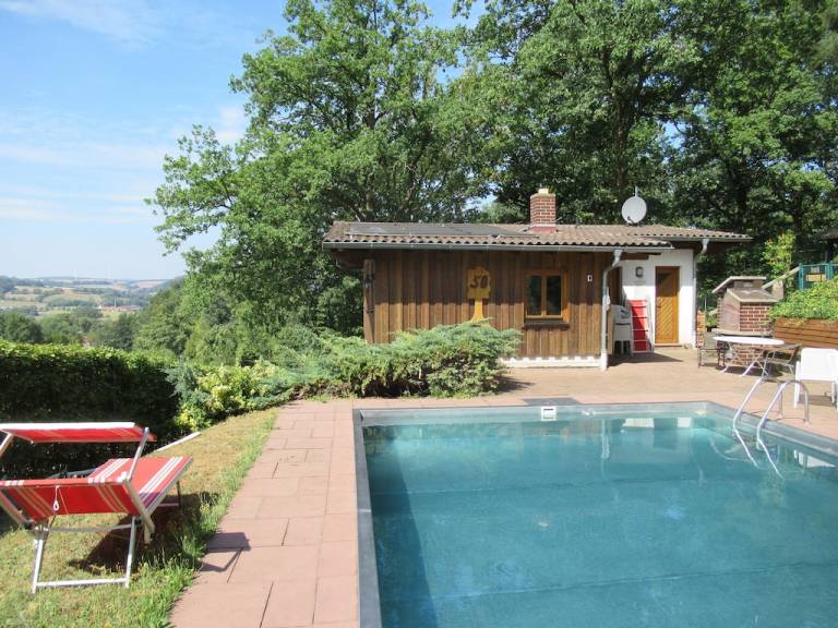Ferienhaus mit pool alleinnutzung deutschland