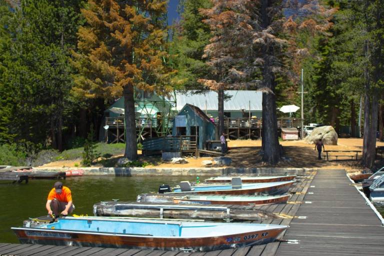 Shaver Lake Cabins Near Lake