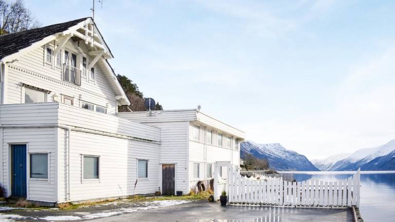 Ferienwohnung in Hovland: Abgeschiedenheit in Norwegens Fjorden - HomeToGo
