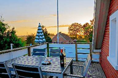 Ferienwohnung Terrasse/Balkon Werdum