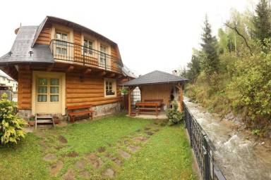 Domek w stylu alpejskim Basen Czarny Dunajec