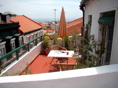 Ferienwohnung Terrasse/Balkon Lissabon