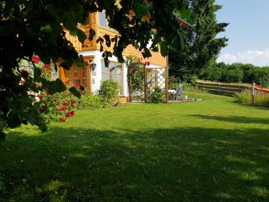 Ferienwohnung Garten Schongau