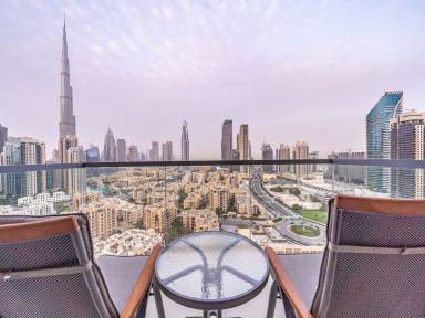 Ferienwohnung Terrasse/Balkon Downtown Dubai