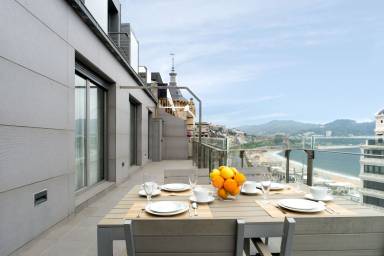 Ferienwohnung Terrasse/Balkon Donostia-San Sebastián