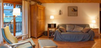 Ferienwohnung Garten Savognin