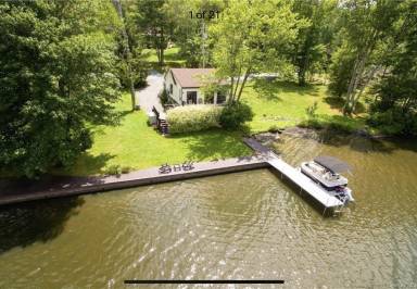 Lite hus Swan Lake