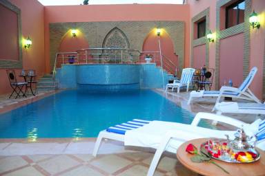 Appart'hôtel Terrasse / balcon Marrakech