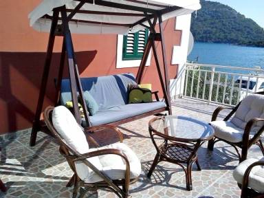 Ferielejlighed Terrasse/altan Ploče
