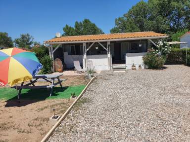 Mobil-home Terrasse / balcon Vias