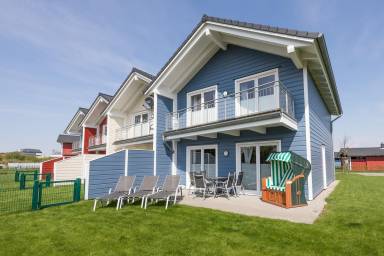 Ferienhaus Balkon Niebüll