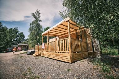 Mobil-home Terrasse / balcon Corcieux