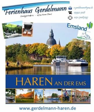 Ferienhaus Garten Haren (Ems)
