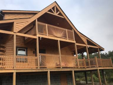 Cabin Fireplace Sevierville
