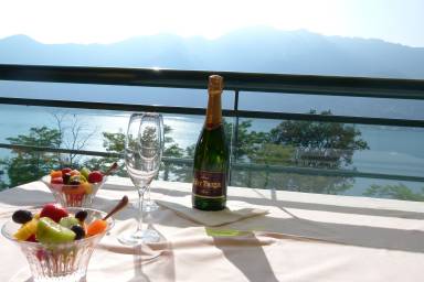 Ferienwohnung Garten Ascona