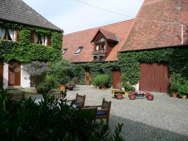 Ferienwohnung Garten Pottenstein