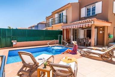 Villa Terrasse/Balkon Meloneras