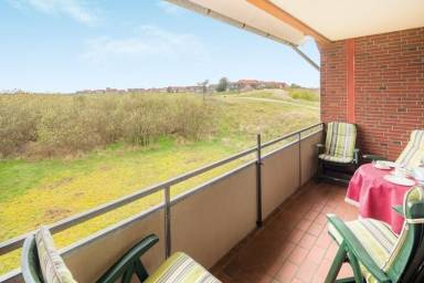 Ferienwohnung Terrasse/Balkon Baltrum