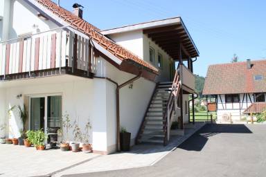 Ferienwohnung Balkon Beuron