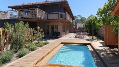 House Pool Montalivet les Bains
