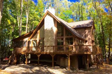 Chalet Lake Ariel
