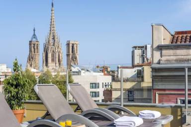 Aparthotel Terrasse / balcon Barcelone