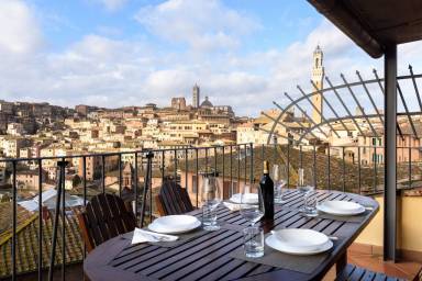 Ferienwohnung Terrasse/Balkon Siena
