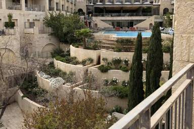 Apartment Yard Jerusalem