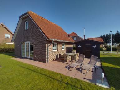 Ferienhaus Garten Ditzum