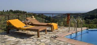 Villa Balcony Votsi